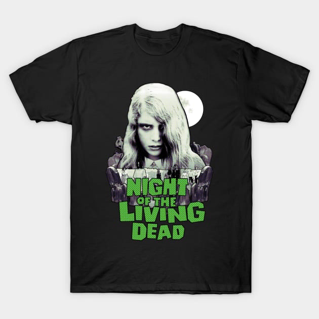 Night of the Living Dead T-Shirt by ChromaticD